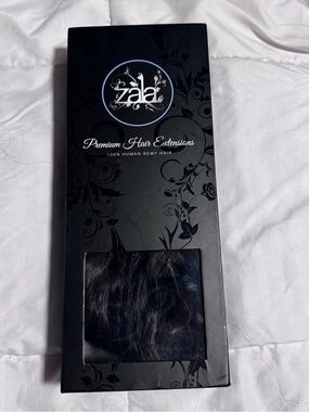 ZALA Halo Premium Human Remy Human Hair Extensions - Black 18” 150g